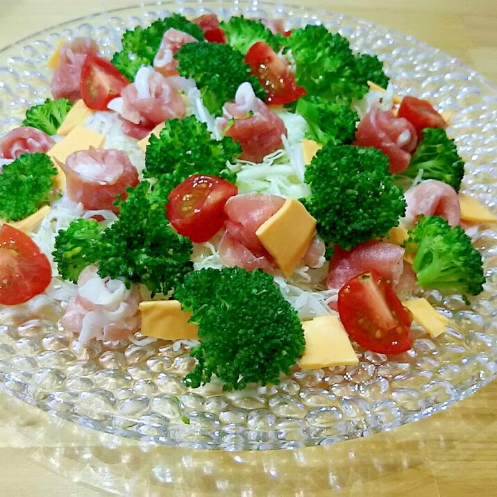ちょっぴりおしゃれな生ハムチーズサラダ レシピ 作り方 By Sayo Mam 楽天レシピ
